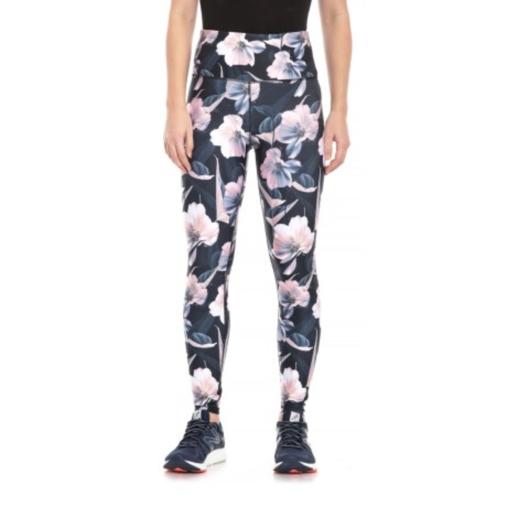 Kyodan Floral White Ground Leggings - Picture 7 of 7